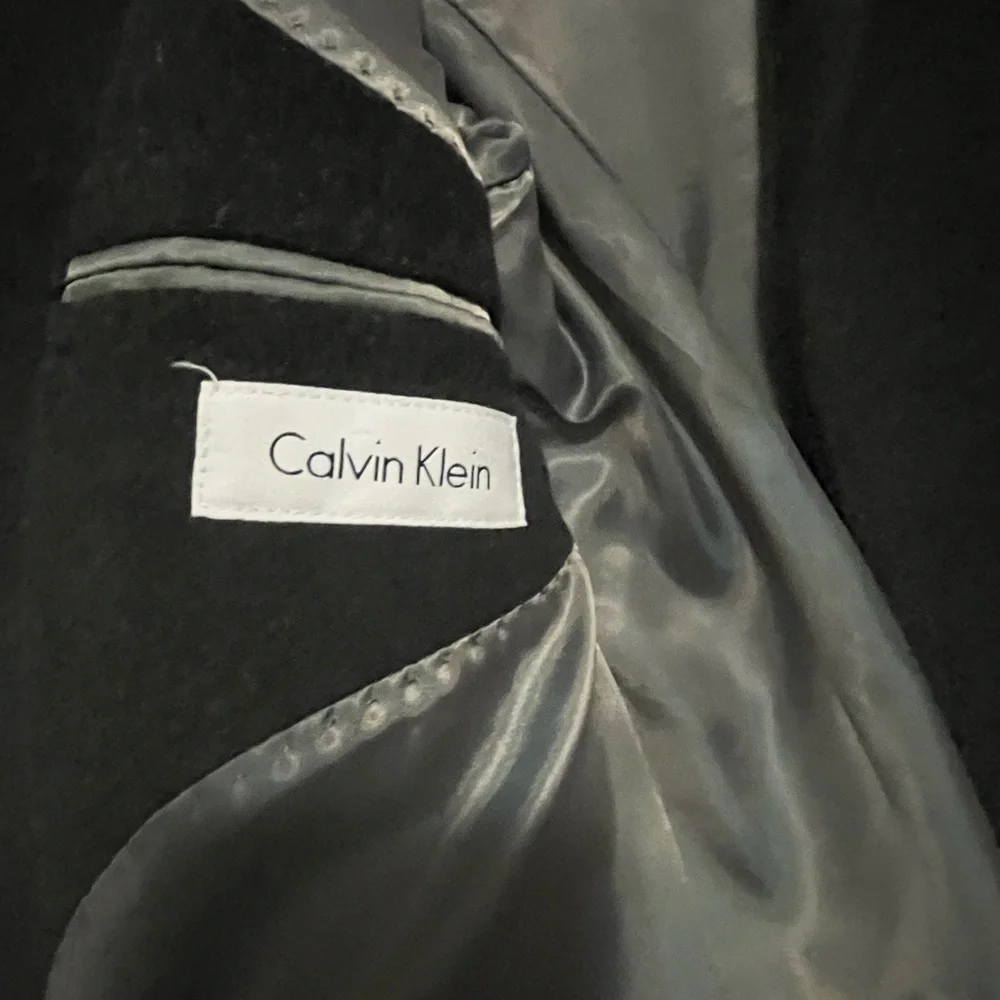 “Calvin Klein Wool Cashmere Overcoat 44R”